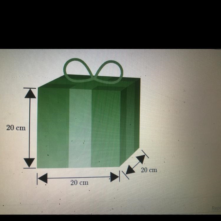 What is the surface area of this present-example-1