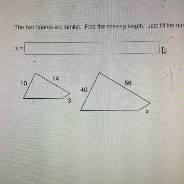 Find the missing length-example-1