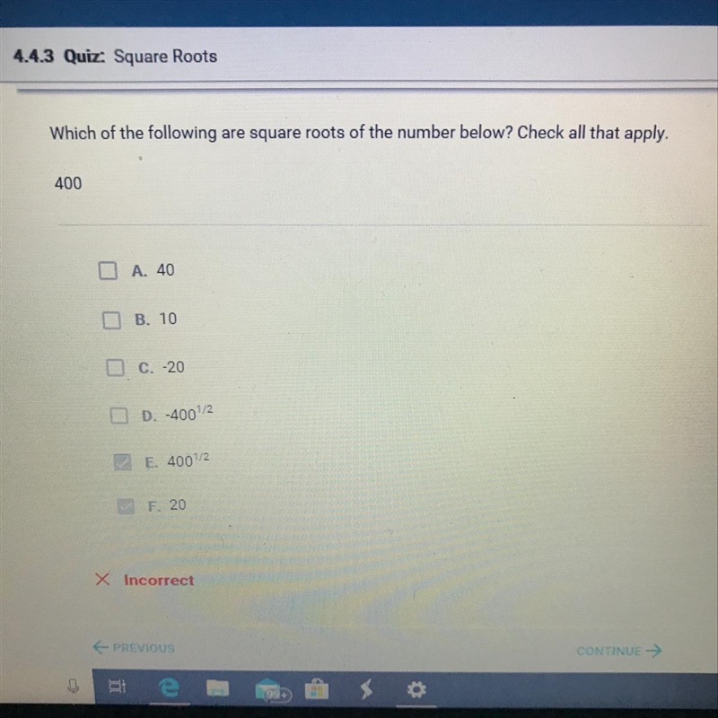 Which of the following are square roots of the number below? Check all that apply-example-1