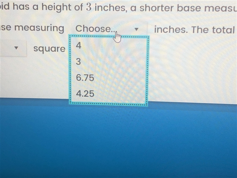 Aaron drew the figure below for a school art project. What is the total area of the-example-3