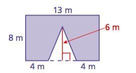 I need help on this. How do you find the area of this shape?-example-1