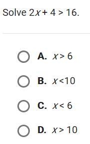 Solving linear inequality: 2x + 4-example-1