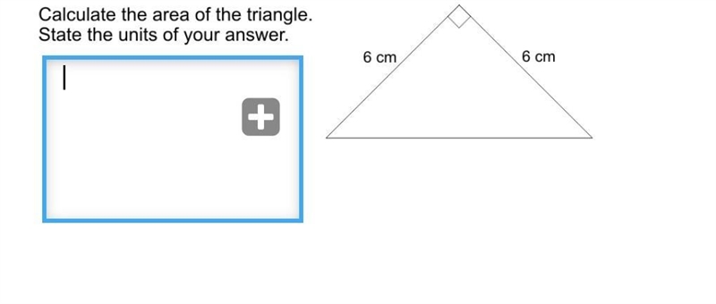 Find the area of the triangle.​-example-1