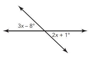 What are the measures of the marked angles? A. 19° B. 27° C. 38° D. 90°-example-1