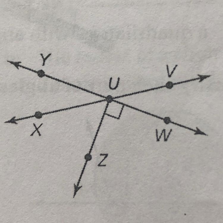 Name a pair of complementary angles-example-1