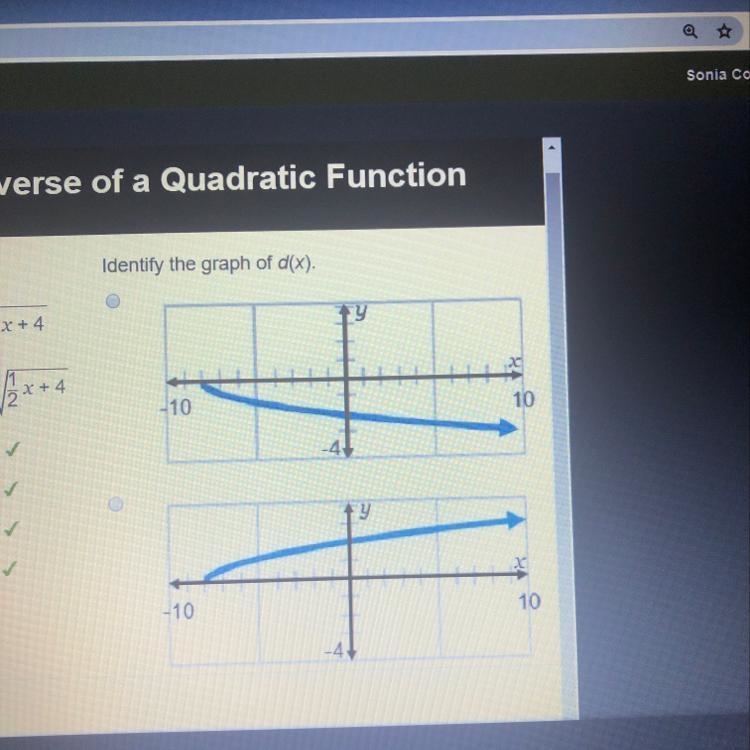 Identify the graph of d (x)-example-1