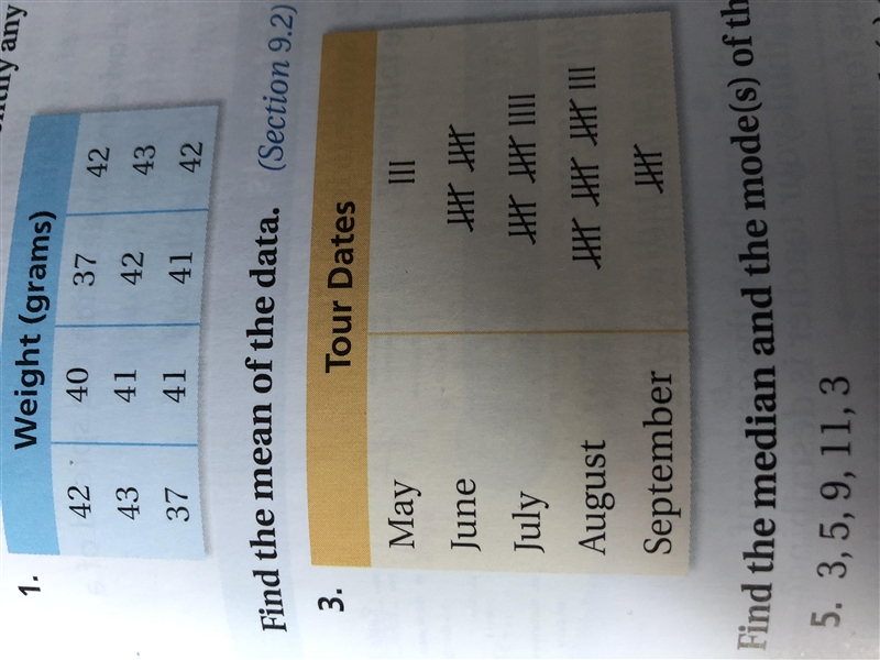 I need help finding the mean-example-1