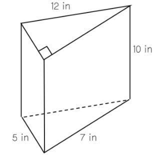 What is surface area of the figure below, in square inches?-example-1