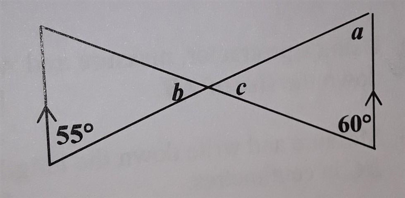 Find the values of the missing angles​-example-1