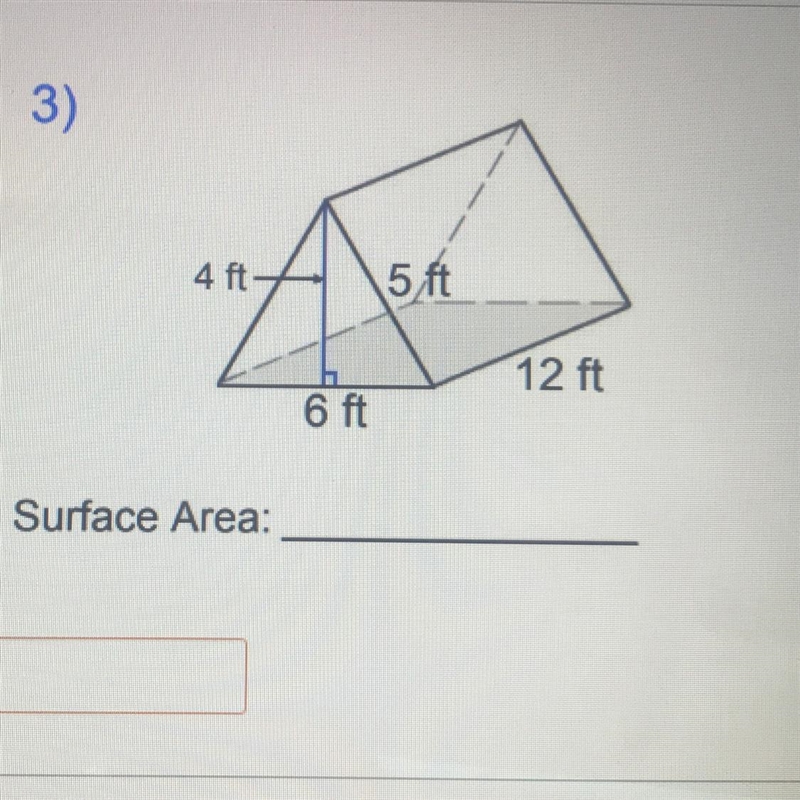 What is the surface area of this triangular prism-example-1