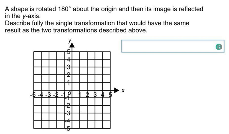 HIGH POINT QUESTION A shape is rotated 180 degrees about the origin and then its image-example-1