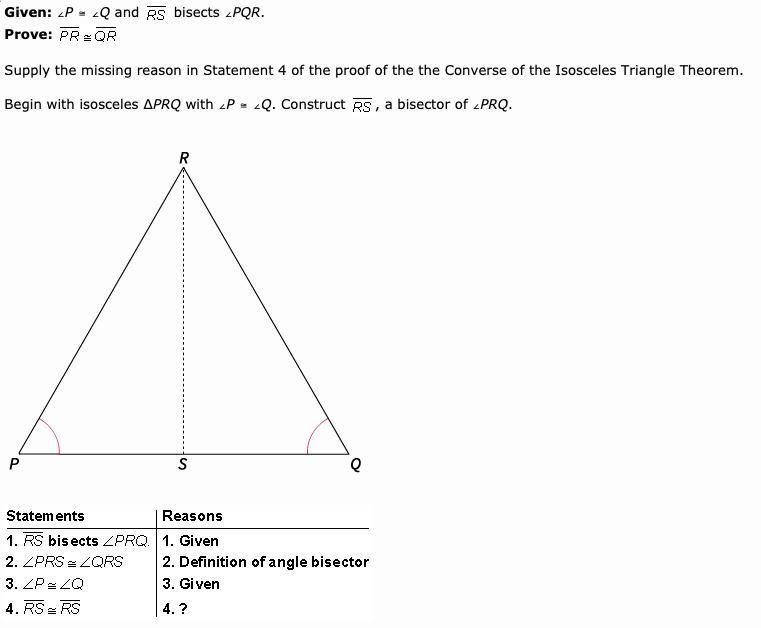 I NEED HELP PLEASE!!!!! Question in image below. A.) CPCTC B.) Definition of angle-example-1