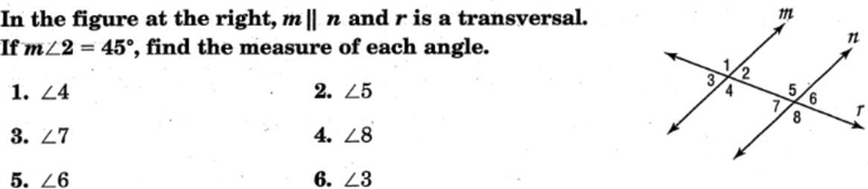 Line and angle relationships-example-1