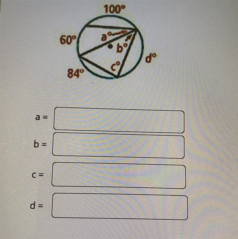 Can u please help me find the value of each variable?-example-1