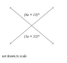 Find the value of a answers: a:15 b:14 c:19 d:16-example-1