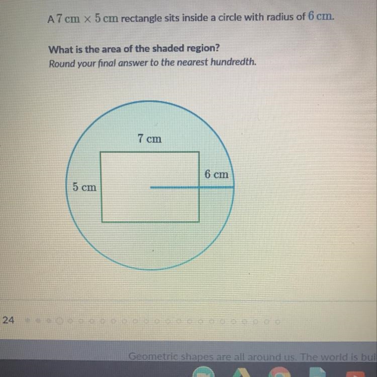 What is the area of the shaded region plzz help-example-1