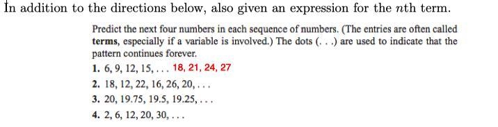 I need to find the expression for the nth term-example-1