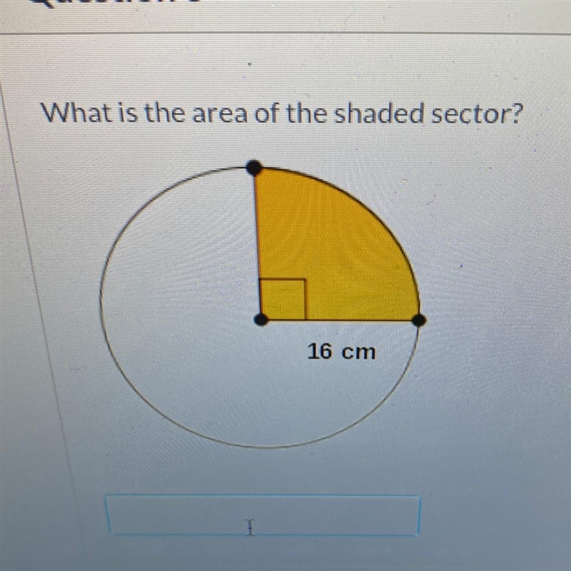 What is the area of that shaded sector?-example-1