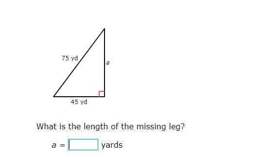 What is the length of a?-example-1