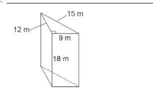 Help me find the surface area of this triangular prism.-example-1