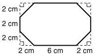 The following octagon is formed by removing four congruent right triangles from a-example-1