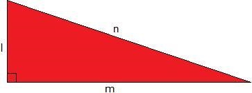 If m = 35 cm and n = 37 cm, what is the length of l? A. 15 cm B. 13 cm C. 12 cm D-example-1