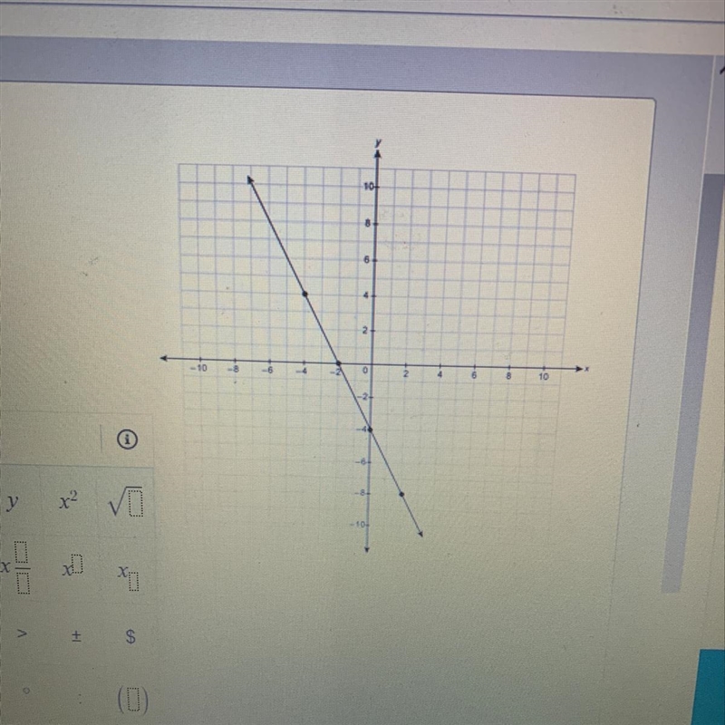 What is the equation for the line ?-example-1