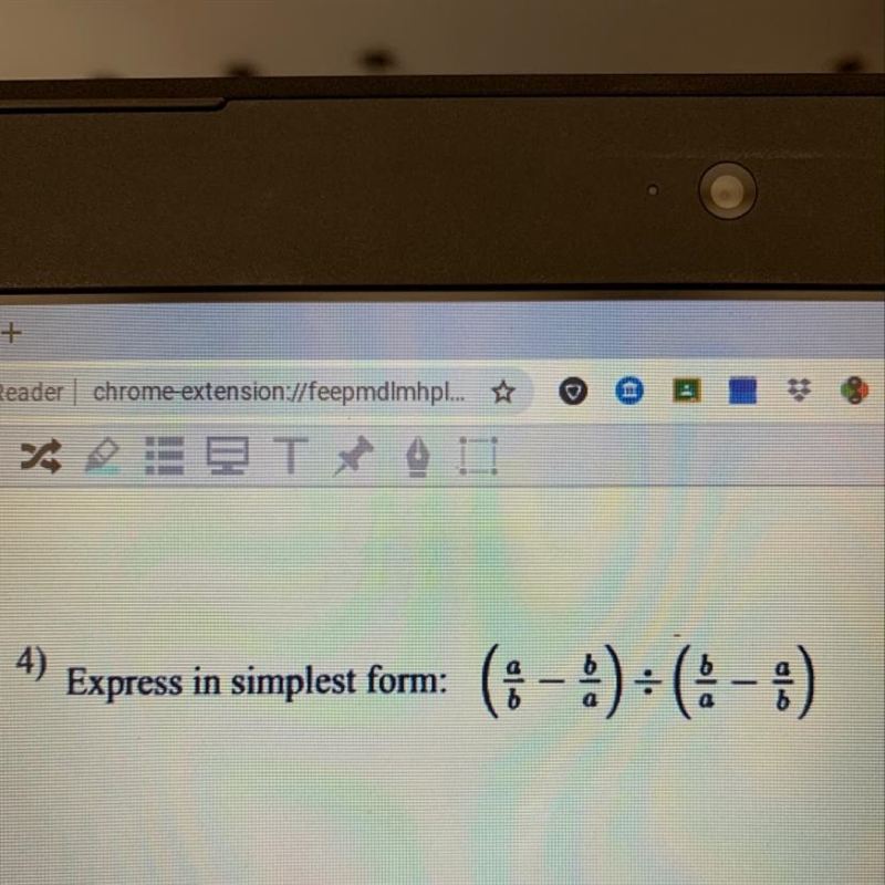 4) Express in simplest form:-example-1