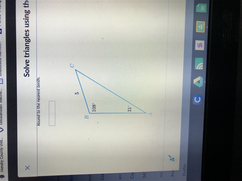 Find ac. Round to the nearest tenth-example-1