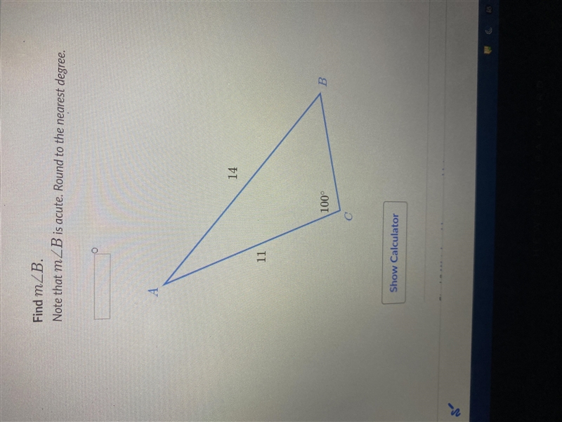 Solve for me someone (Solve triangles using the law of sines)-example-1