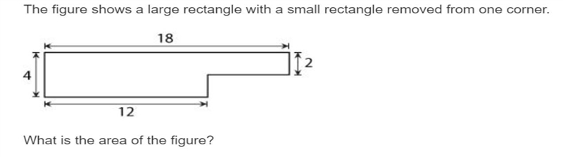 60 square units 66 square units 72 square units 84 sqaure units-example-1