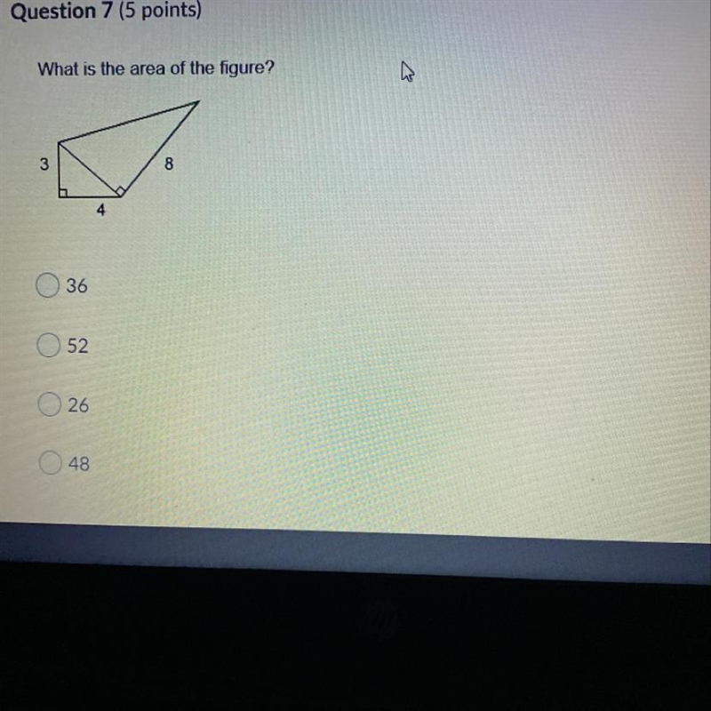 What is the area of the figure?-example-1