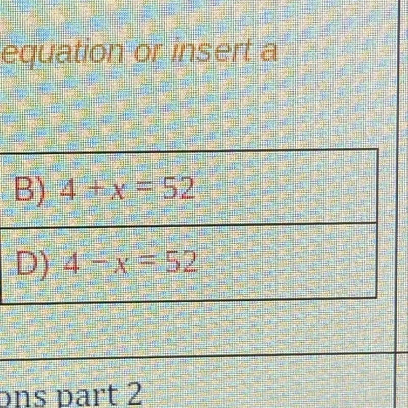 I don’t get D do I need to subtract the x to make it positive?-example-1