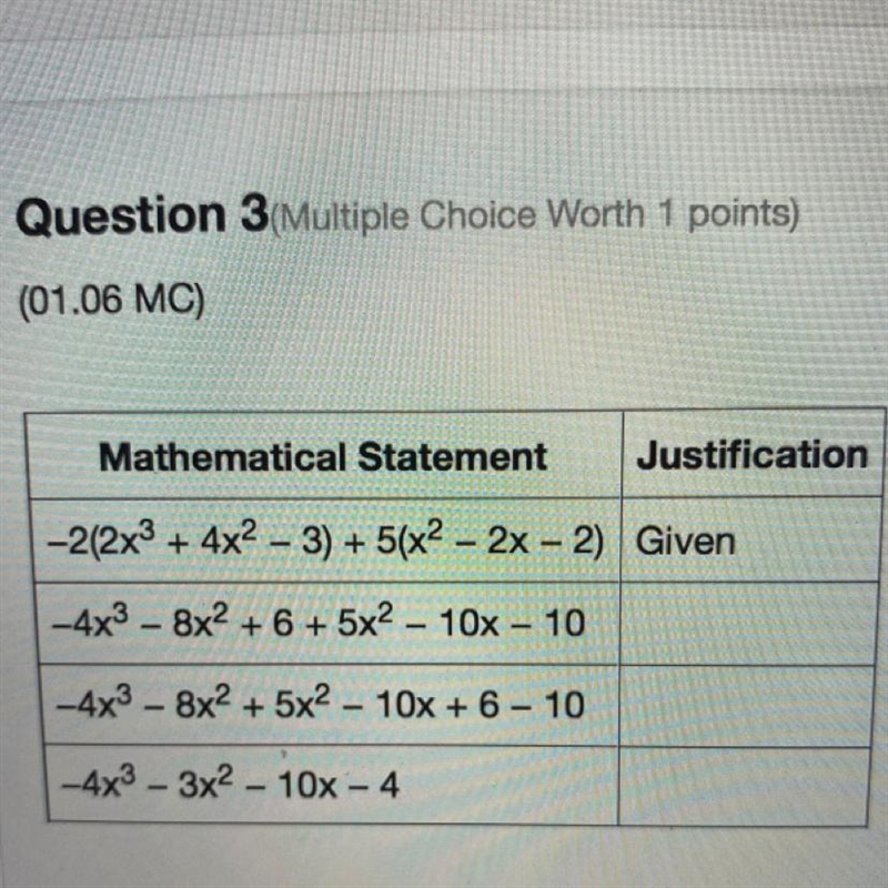 Fill in the missing justifications in the correct order-example-1