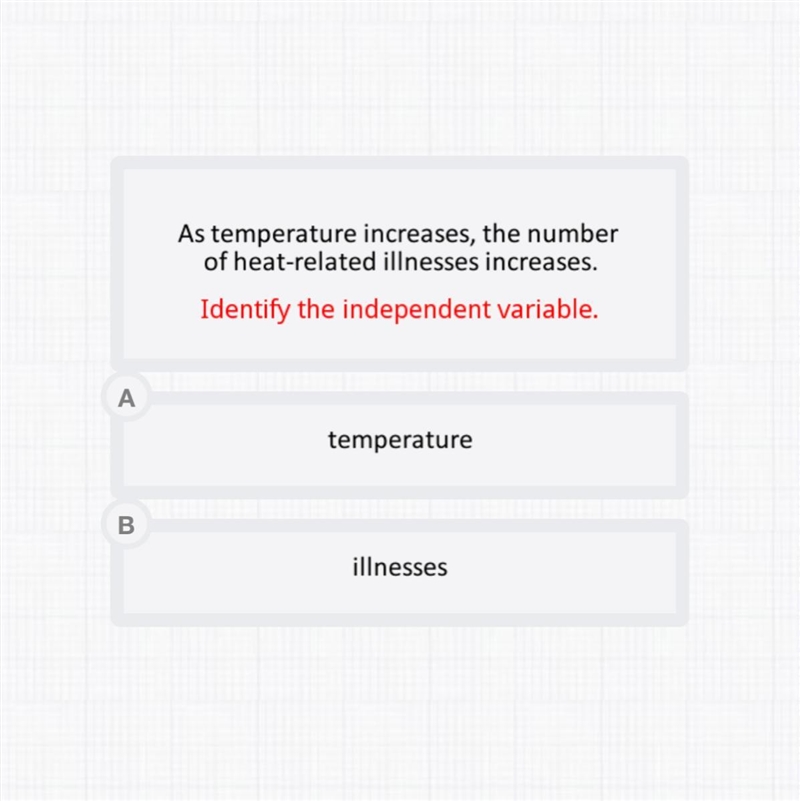 What is the independent variable?-example-1