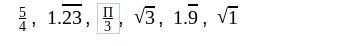 Put the numbers in order from least to greatest. Btw the 3rd number is NOT 11/3. It-example-1