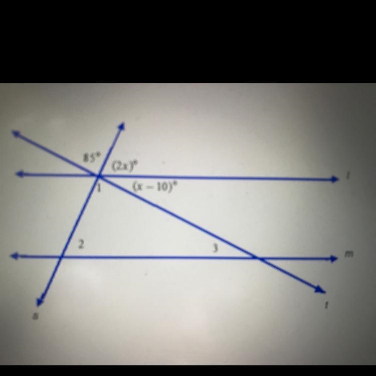 Thes Tano mare paranet. (2x) Vr-10) What is the measure of angle 3? Mark this and-example-1