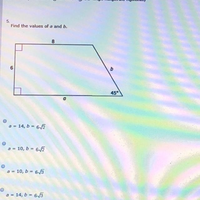 Find the values of A and B-example-1