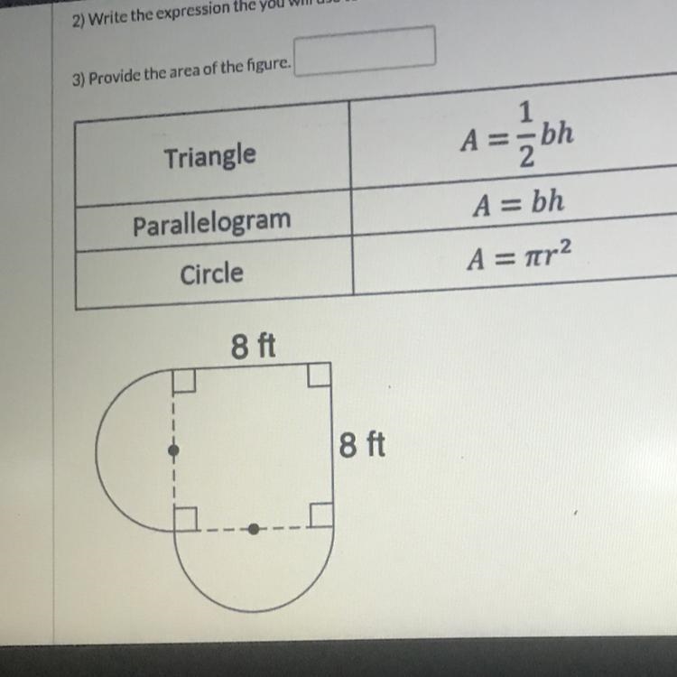 (ASAP) NEED HELP ON FINDING THE AREA OF THIS FIGURE PLEAASEEEEEE :)-example-1