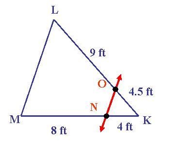 Which statement can you be sure is true? A. NO is parallel to ML. B. NO is proportional-example-1