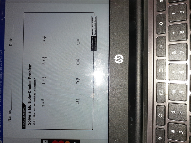 Which other fraction matches this pattern?-example-1