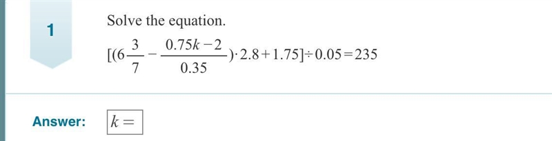 Pls solve for k see picture below-example-1