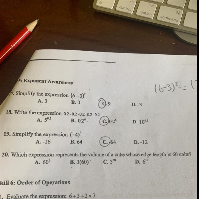 Which expression re presents the volume of a cube whose edge length is 60 units-example-1