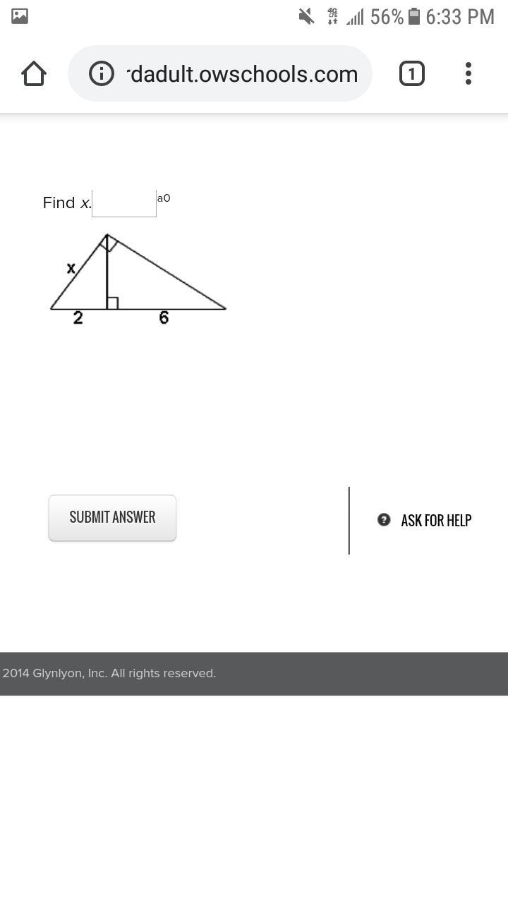 30 POINTS!!! Please answer quick i need to turn this in Find X-example-1