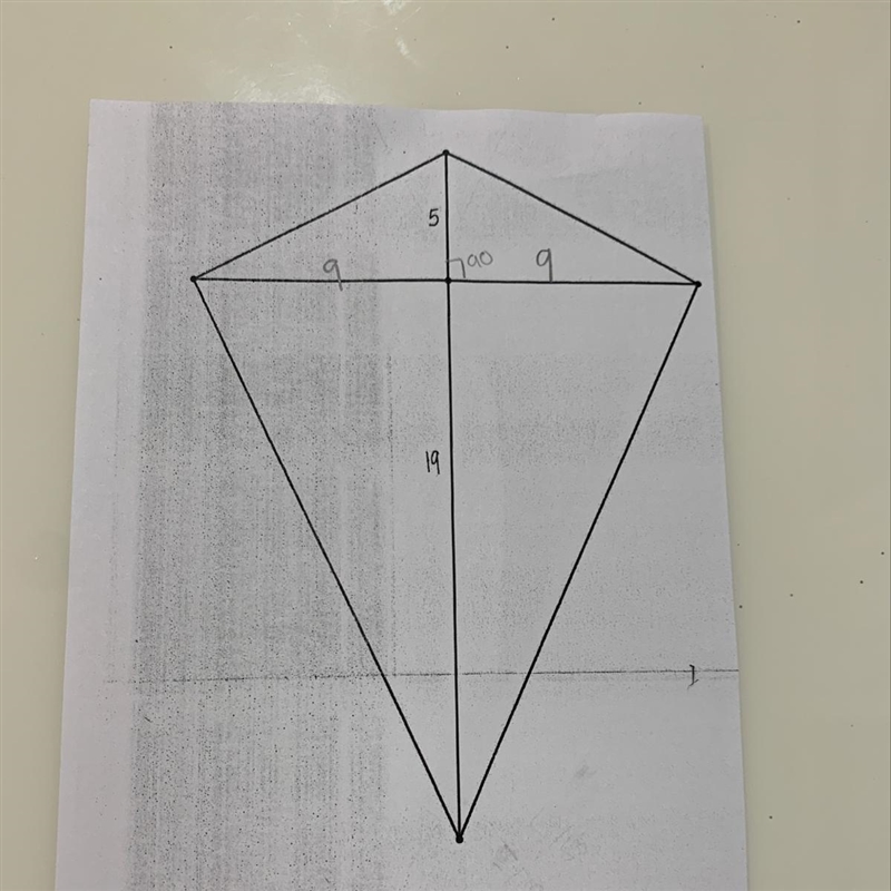 I need help to find the other sides of the kite. Please help!-example-1