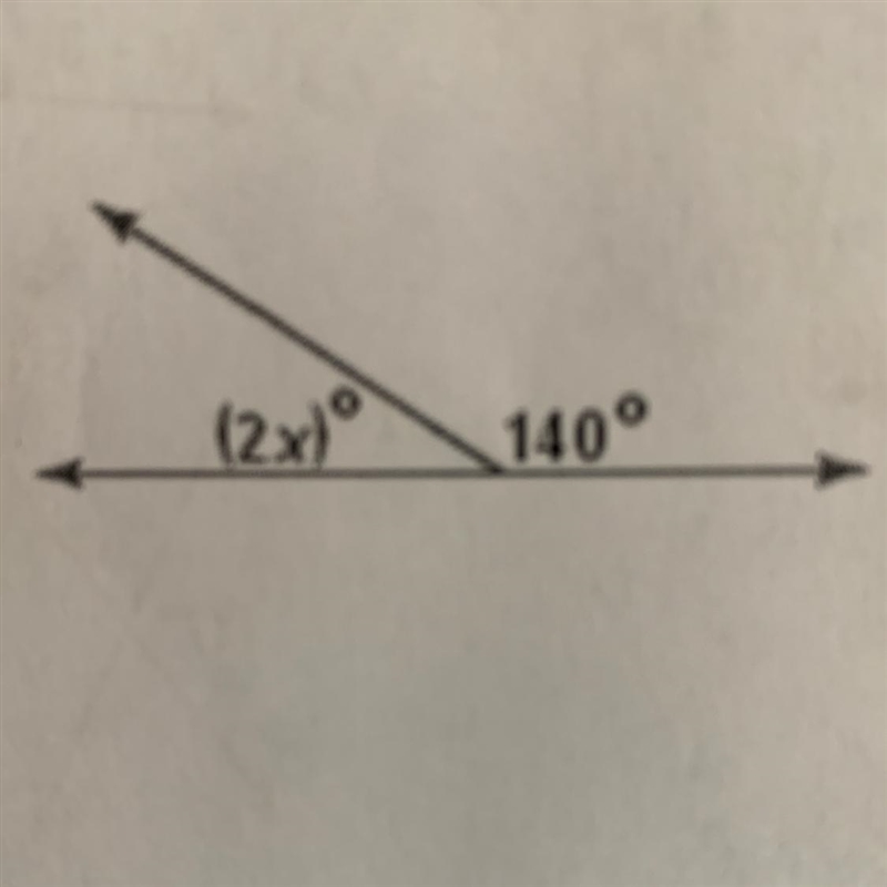 Find the measure of x in each figure-example-1