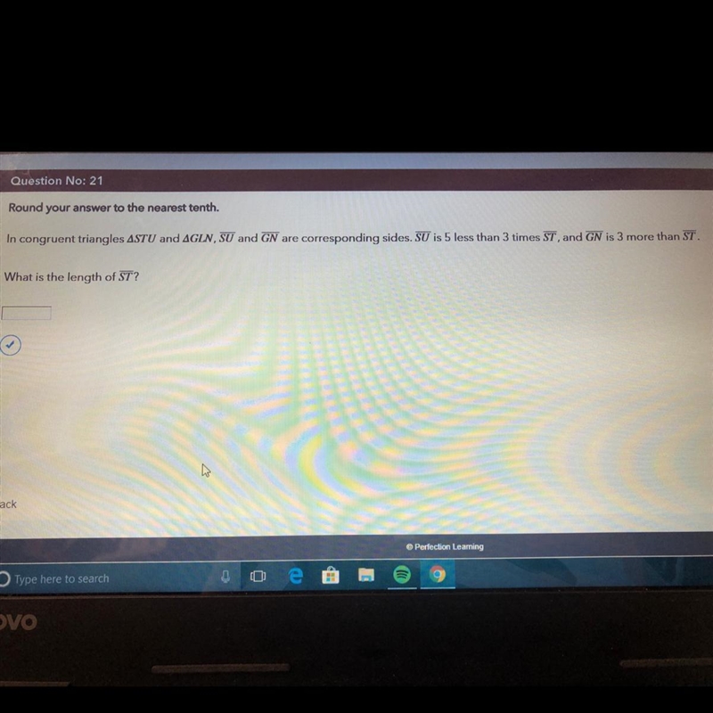 What is the length of ST? (round answer to the nearest tenth)-example-1