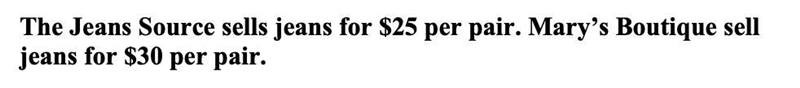 Which of these amounts would NOT be a "y" coordinate for The Jeans Source-example-1