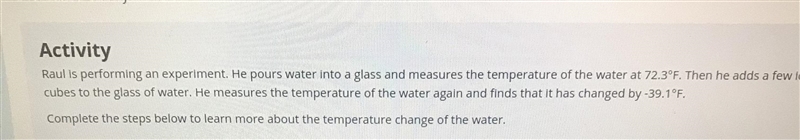 PLEASE HELP!! Part A Write and expression that represents the temperature (in degrees-example-1