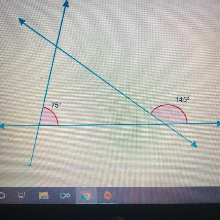 Drag each angle measure to the correct location on the image. Not all angle measures-example-1